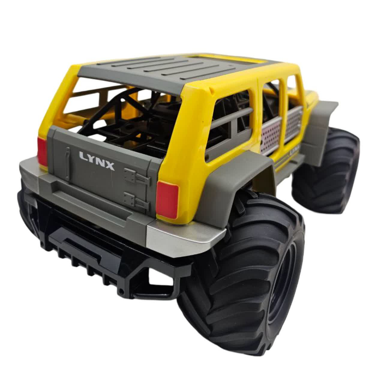 ماشین بازی کنترلی ناب سل مدل ضد آب آفرود شارژی چراغدار کد Waterproof off-road car solong RC