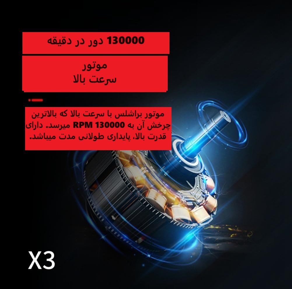 پمپ باد شارژی مدل Violent Fan X3