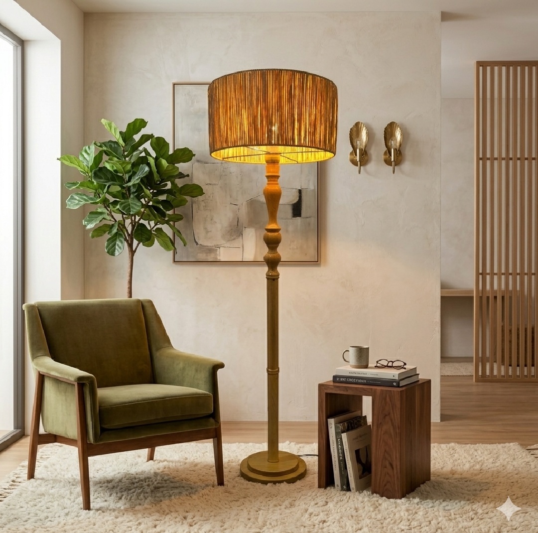 آباژور ایستاده بوهونست مدل خراطی رافیانواری