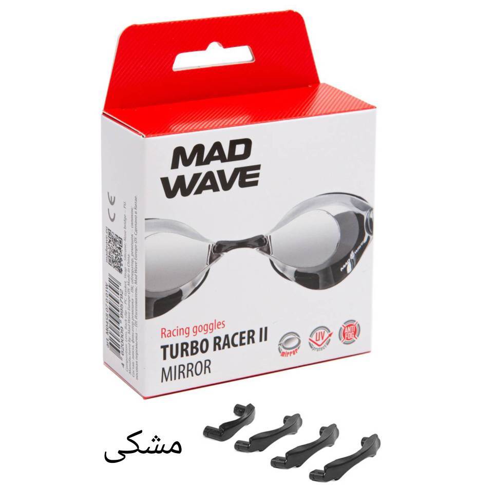 عینک شنا حرفه ای بزرگسال مد ویو مدل Turbo Racer Mirror