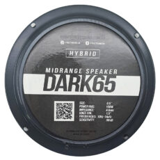 میدرنج پشت و جلو خودرو استریت ساند مدل DARK 65 سایز 6.5 اینچ بسته دوعددی
