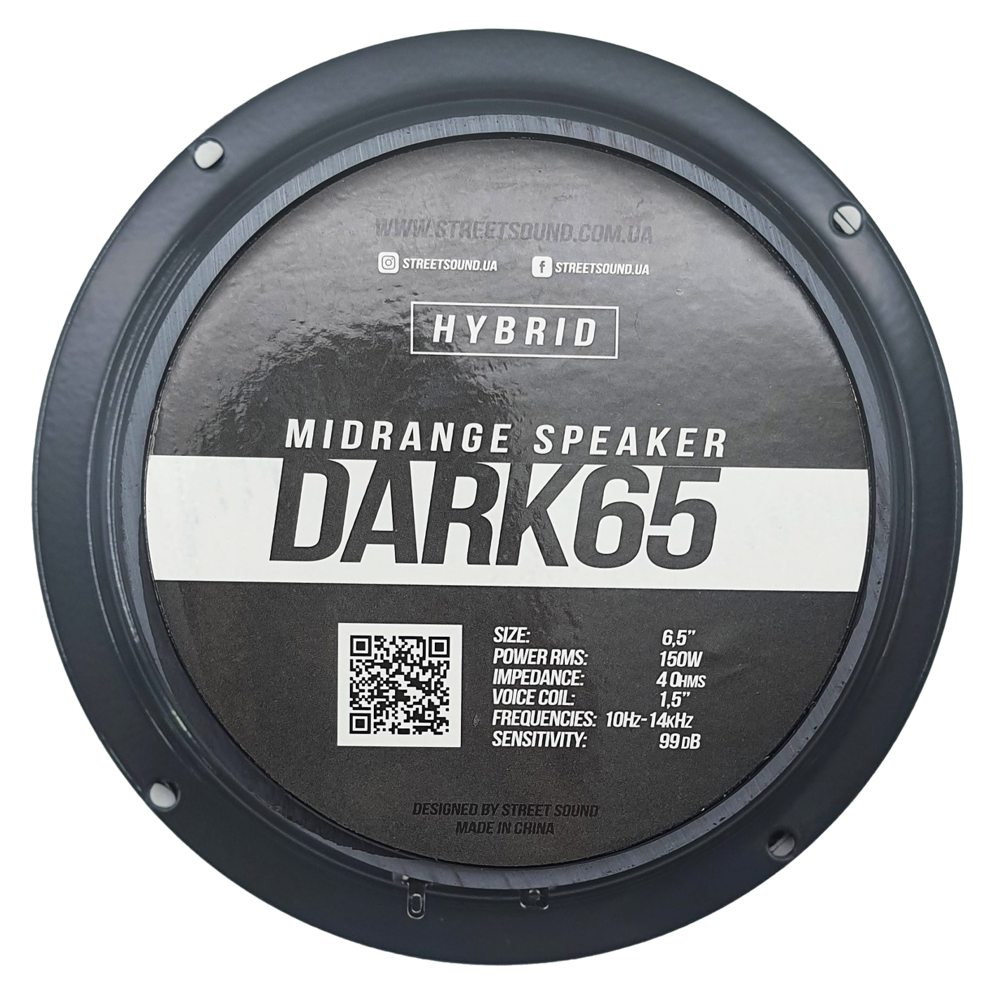 میدرنج پشت و جلو خودرو استریت ساند مدل DARK 65 سایز 6.5 اینچ بسته دوعددی