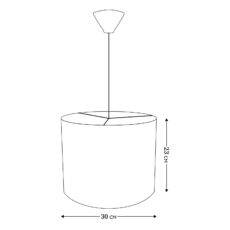 لوستر کودک طرح دختر موفرفری و خرگوش مدل LBR-PD-018
