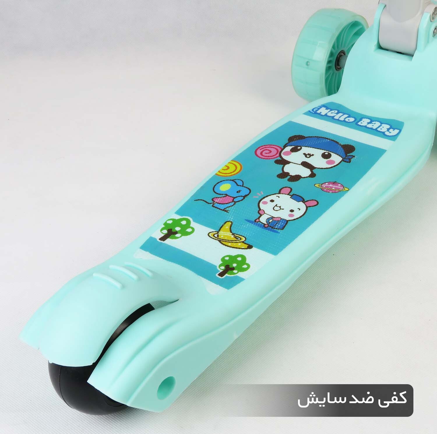 اسکوتر کودک اسکوتر مدل hello baby کد 2117 ظرفیت وزنی 50 کیلوگرم