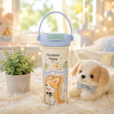 تراول ماگ مدل Scribbled Puppy طرح سگ کارتونی گنجایش 0.55 لیتر