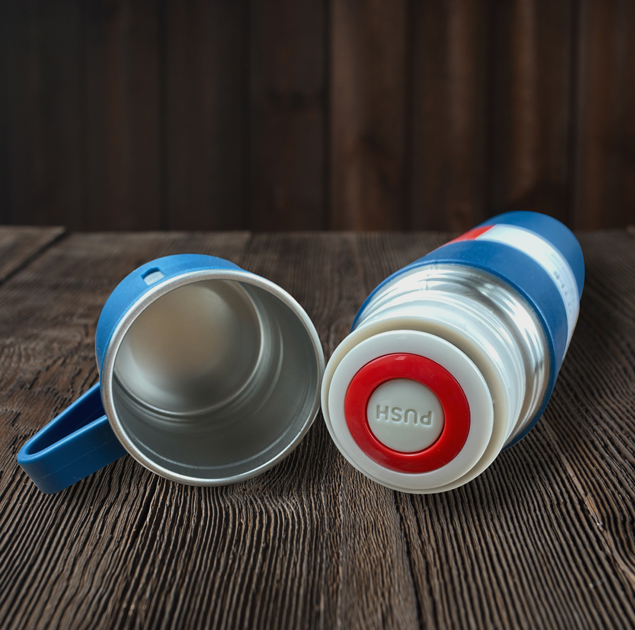 فلاسک مدل کادویی NEW VACUUM FLASK SET گنجایش 0.5 لیتر به همراه لیوان مجموعه 3 عددی