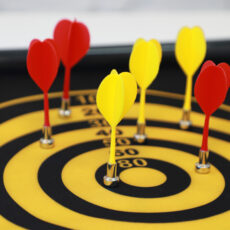 دارت مغناطیسی مدل Magnet Dartboard سایز 16 اینچ