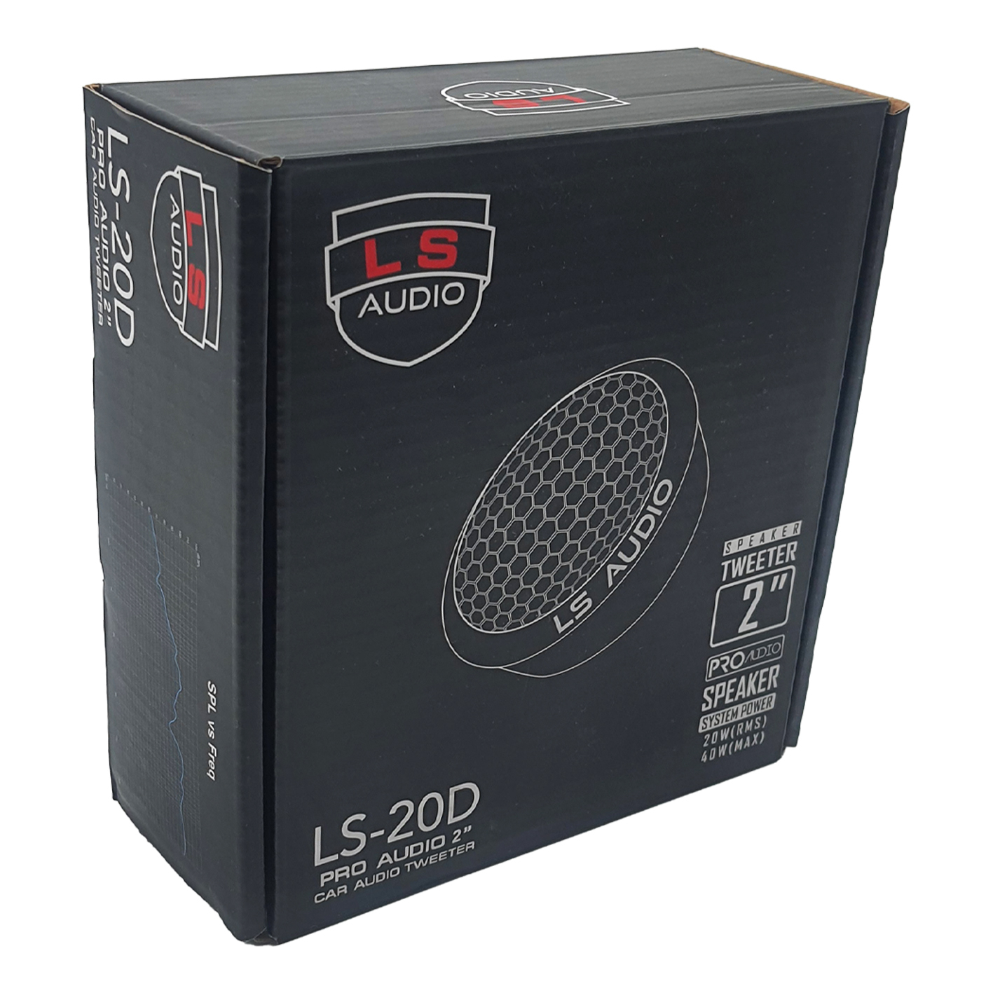 تیوتر پشت و جلو ال اس آدیو مدل LS-20D سایز 2 اینچ بسته دو عددی