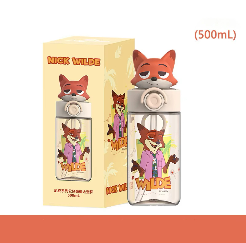 قمقمه کودک مدل Nick Wilde گنجایش 0.5 لیتر