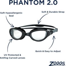 عینک شنا زاگز مدل Phantom