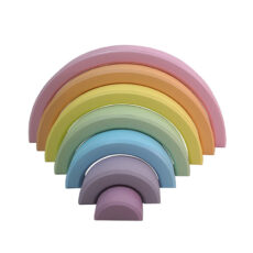 استند رومیزی کودک طرح رنگین کمان مدل MKids49A-2