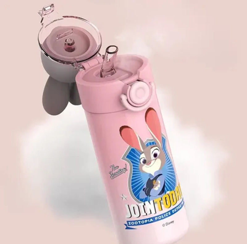 قمقمه کودک مدل Judy Hopps گنجایش 0.45 لیتر