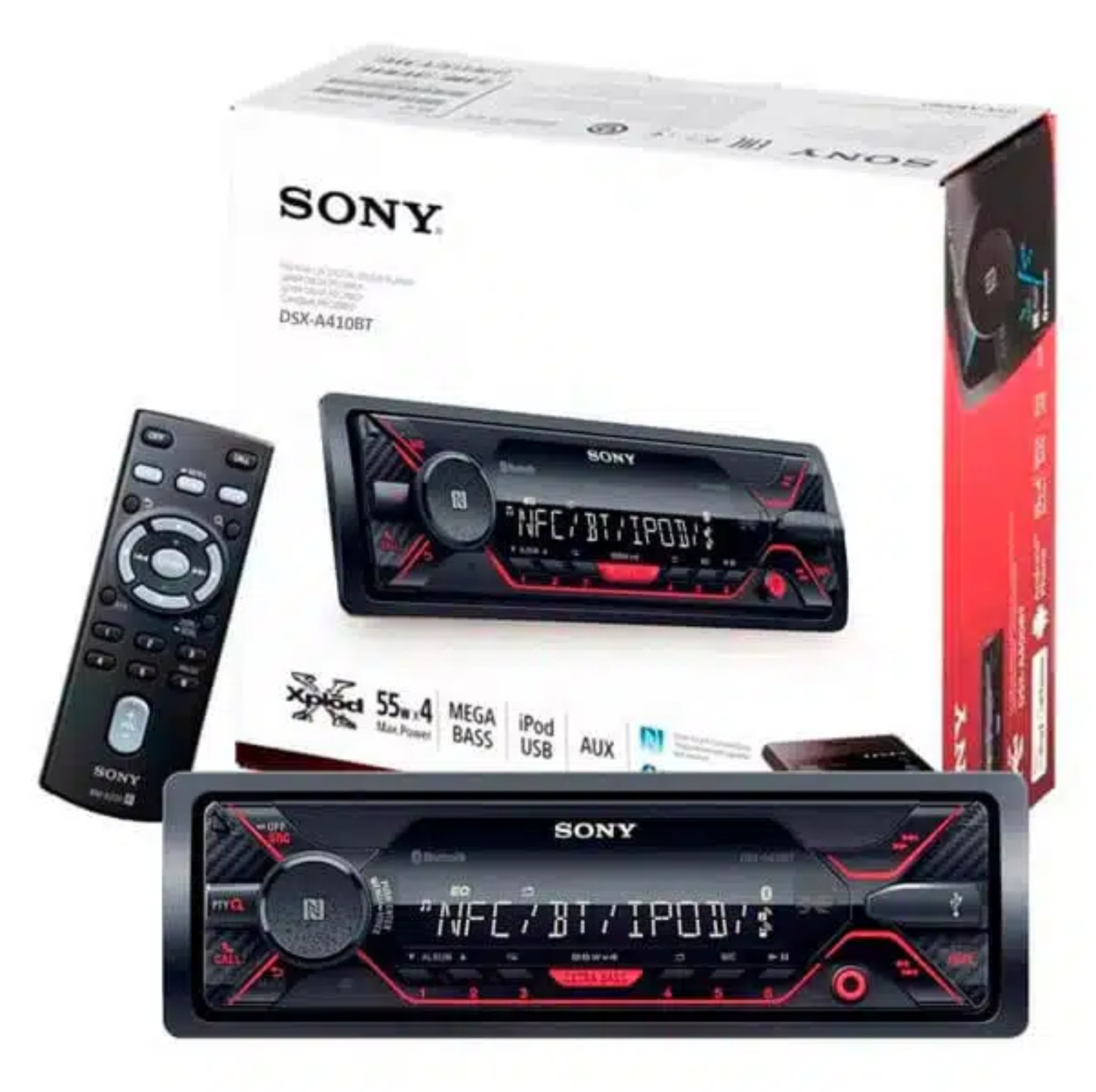 پخش کننده خودرو سونی مدل DSX-A410BT