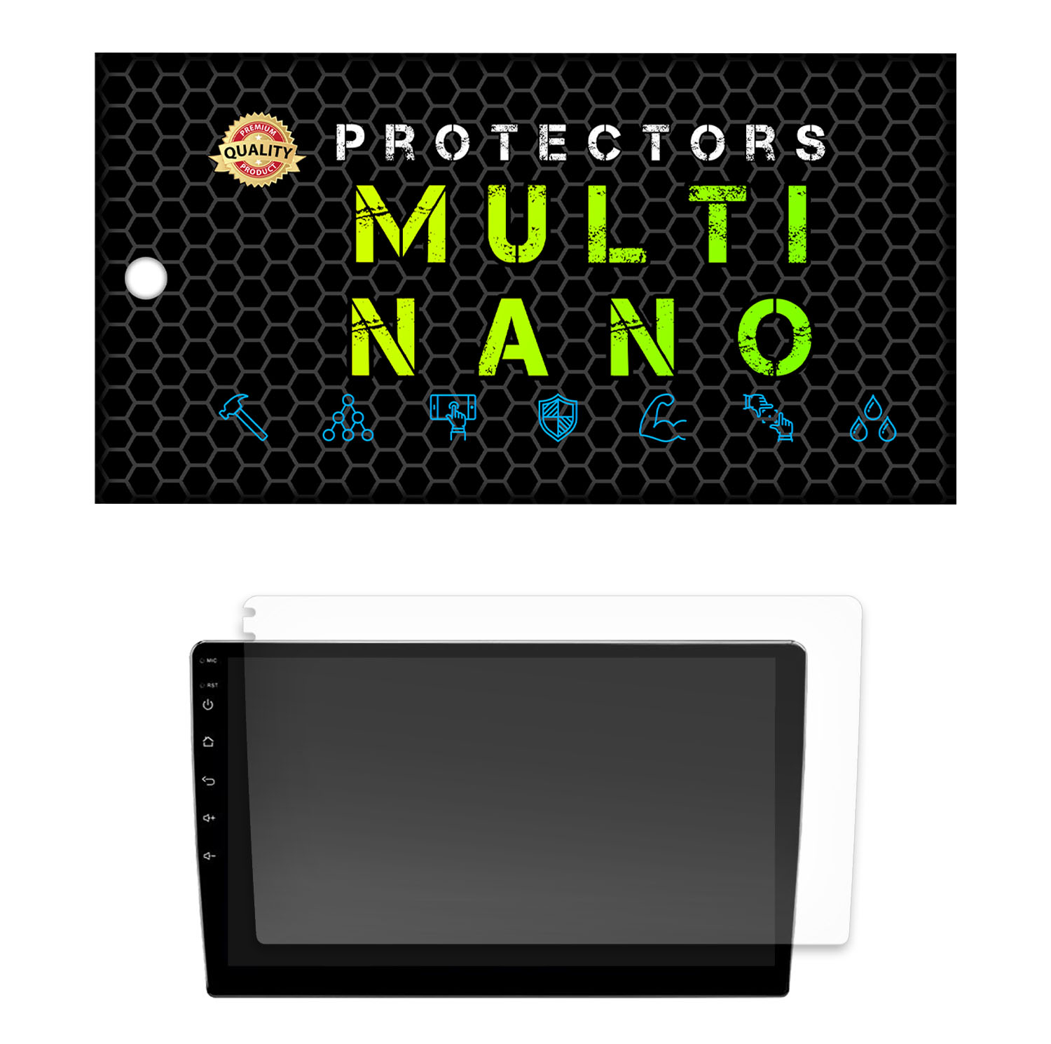 محافظ صفحه نمایش خودرو مولتی نانو مدل X-S1M مناسب برای مانیتور 11 اینچ