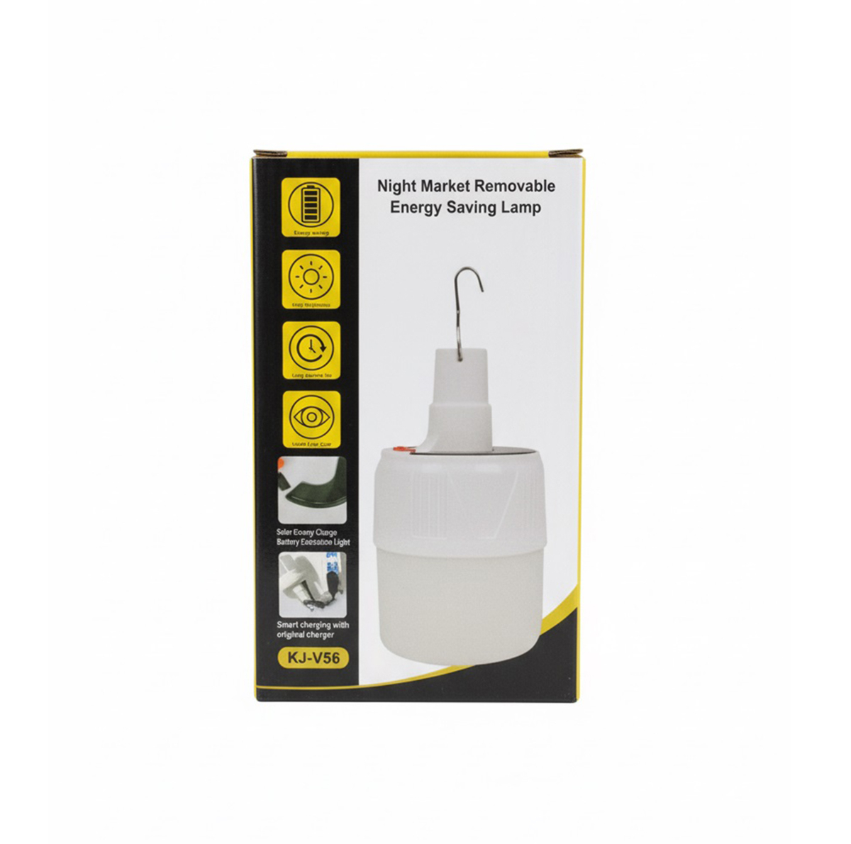 چراغ آویز چادر مدل شارژی کد Led-Bulb-KJ-V56