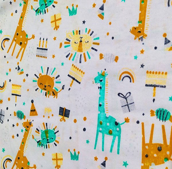 قنداق 2 تکه نوزاد مدل Giraffe2 طرح زرافه