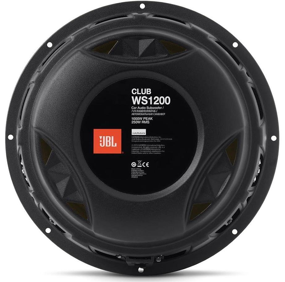 ساب ووفر خودرو جی بی ال مدل CLUB-WS1200
