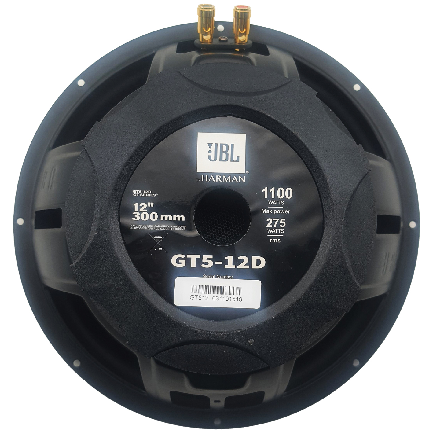 ساب ووفر خودرو جی بی ال مدل GT5-12D