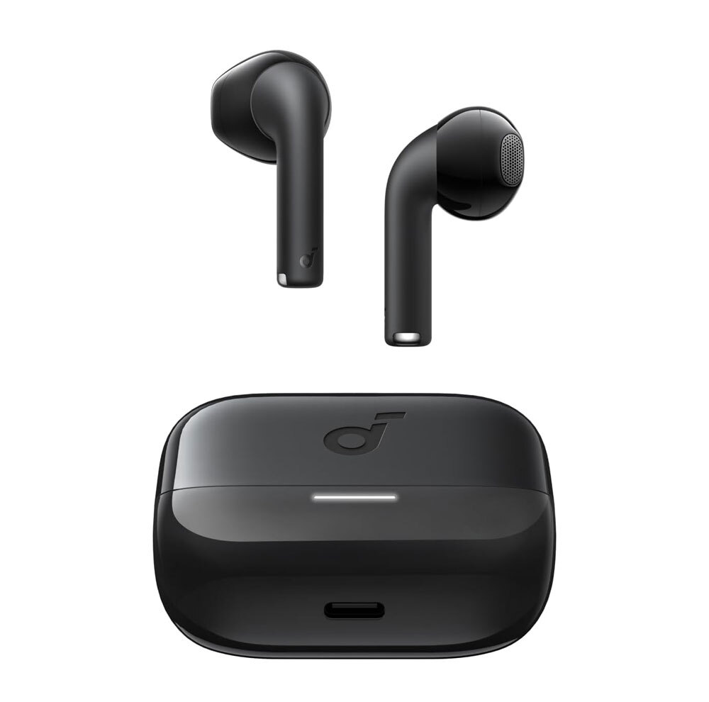هدفون بلوتوثی انکر مدل Soundcore K20i با نویز کنسلینگ میکروفون (ENC)، درگاه شارژ USB Type-C، دارای کنترل لمسی، مقاوم در برابر پاشش آب با استاندارد