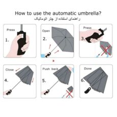چتر مدل Windproof2025