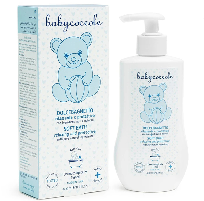 شامپو بدن بیبی کوکول حجم 400 میلی لیتر مدل bath care