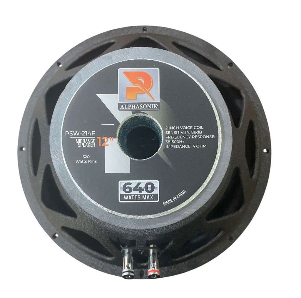 ساب ووفر پشت خودرو آلفاسونیک مدل PSW-214F سایز 12 اینچ