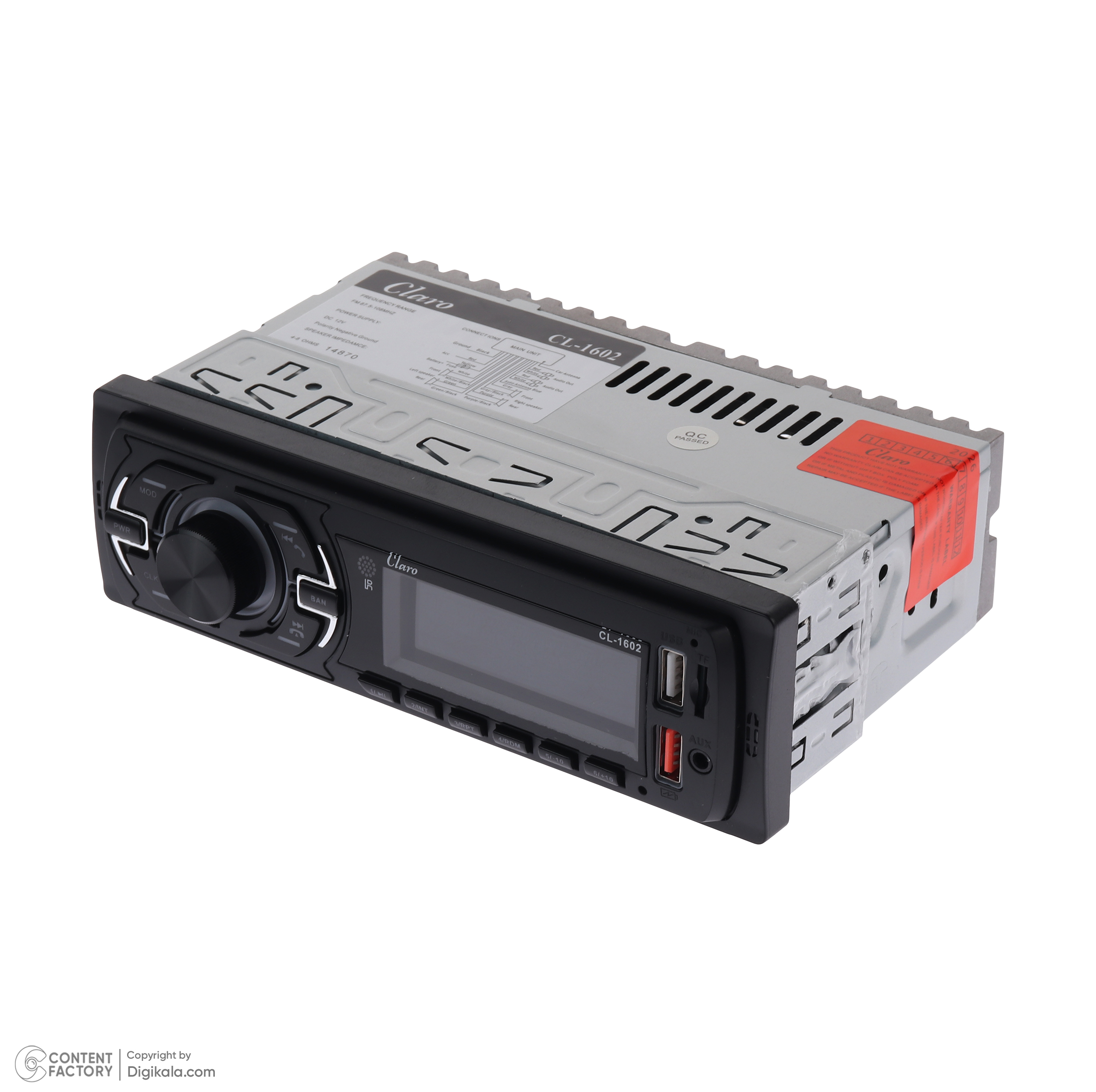 پخش کننده خودرو کلارو مدل CL-1602