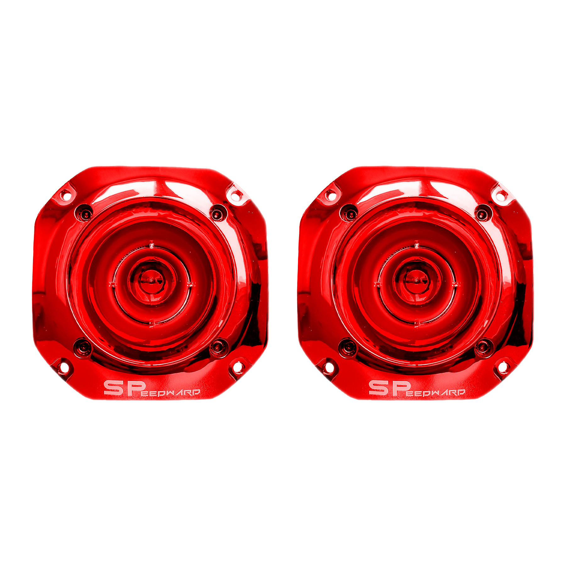 سوپر تیوتر پشت خودرو اسپیدوارد مدل SPK-T46 سایز 4 اینچ بسته دو عددی