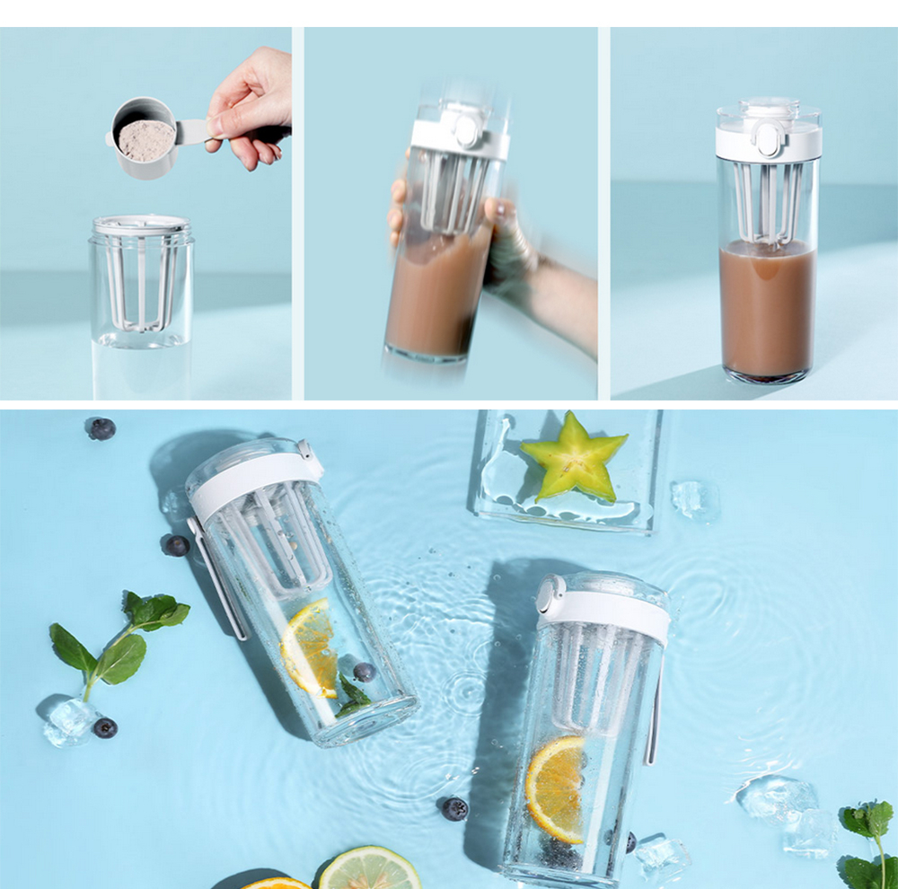 قمقمه شیائومی مدل SJ010501X Tritan Fitness Sport Cup گنجایش 0.6 لیتر