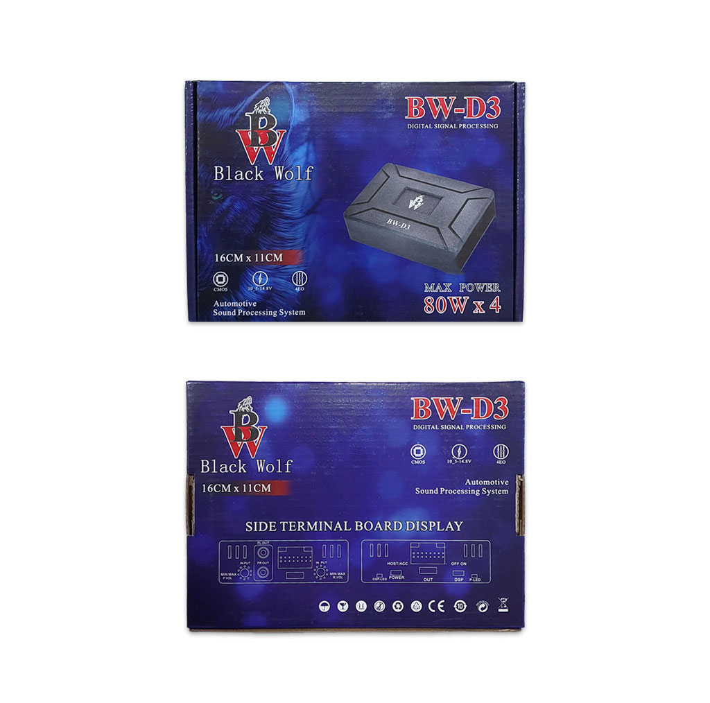 آمپلی فایر خودرو 4 کانال مدل BW-D3