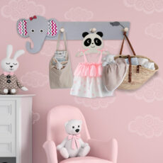آویز لباس کودک طرح فیل مدل MKids58-A