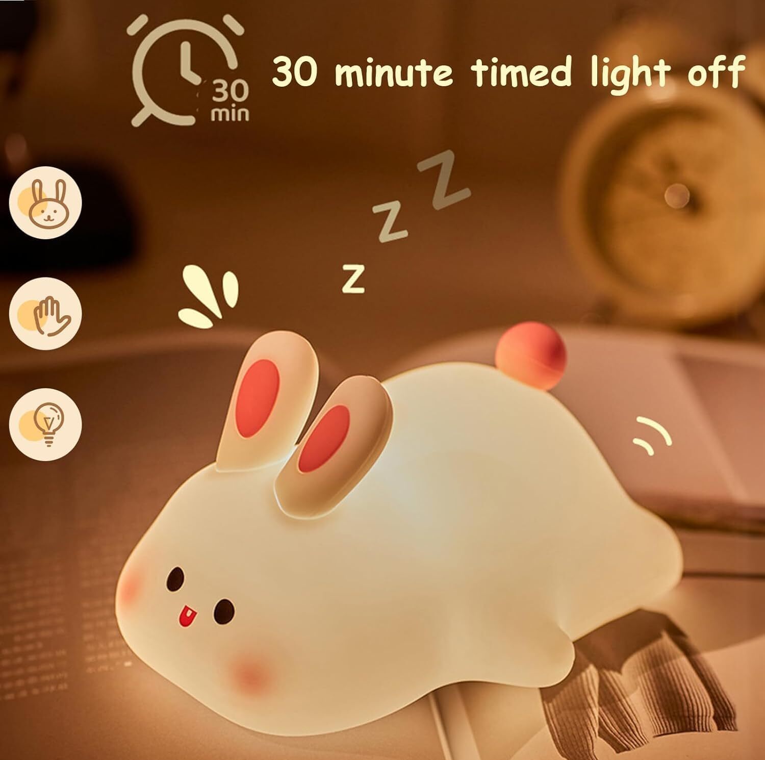 چراغ خواب اتاق کودک مدل Rabit