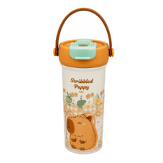 تراول ماگ مدل Scribbled Puppy طرح خرس کارتونی گنجایش 0.65 لیتر