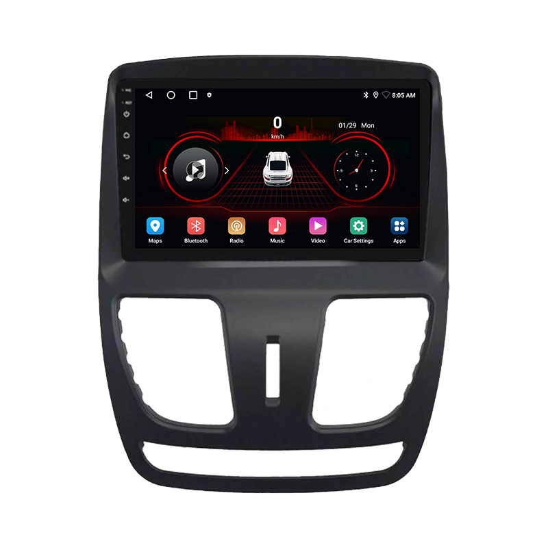 پخش کننده تصویری خودرو کاروین مدل V800 pro مناسب برای کوییک