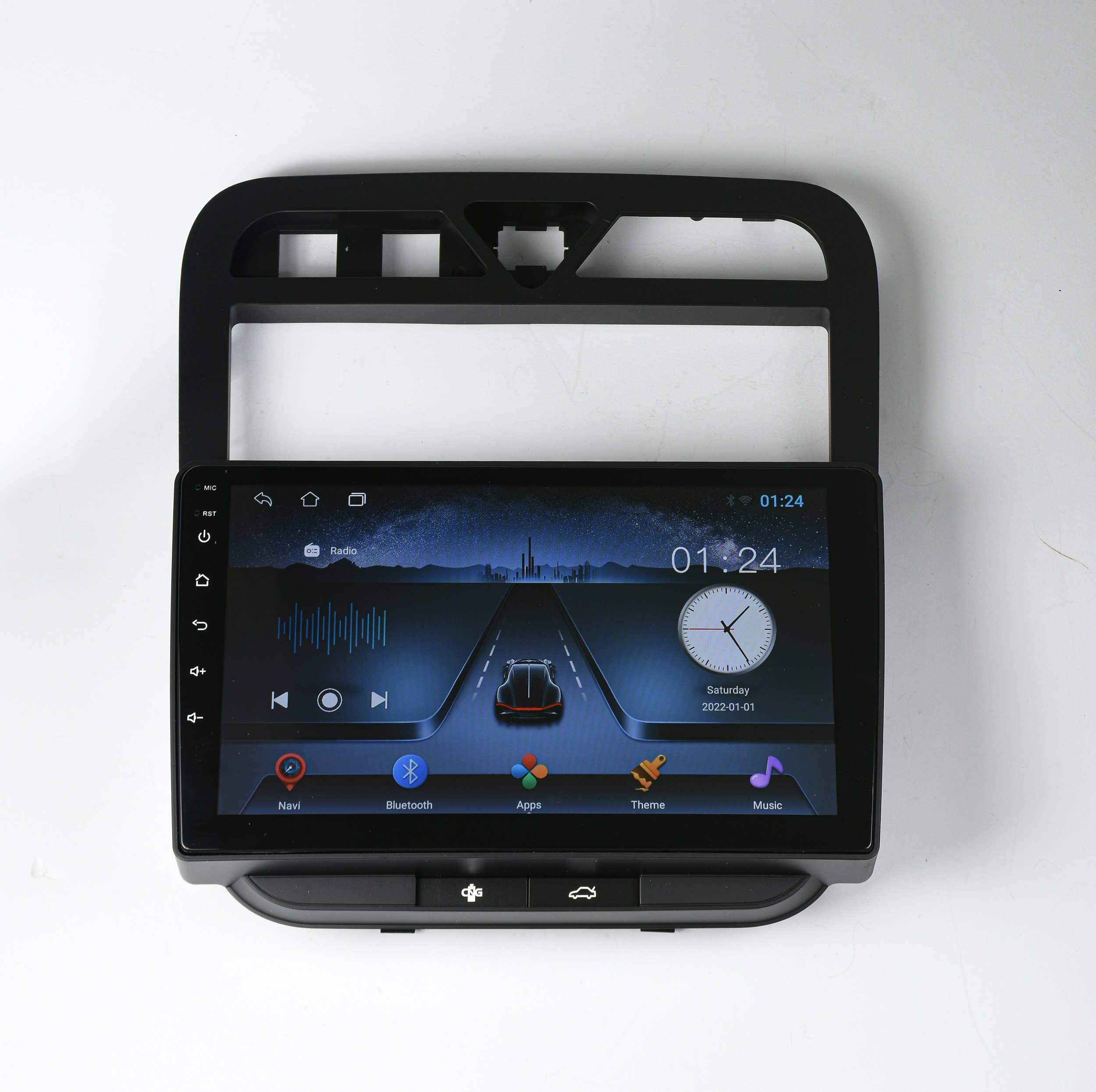 مانیتور خودرو کاروین مدل s800 با برد TS مناسب برای سمند EF7