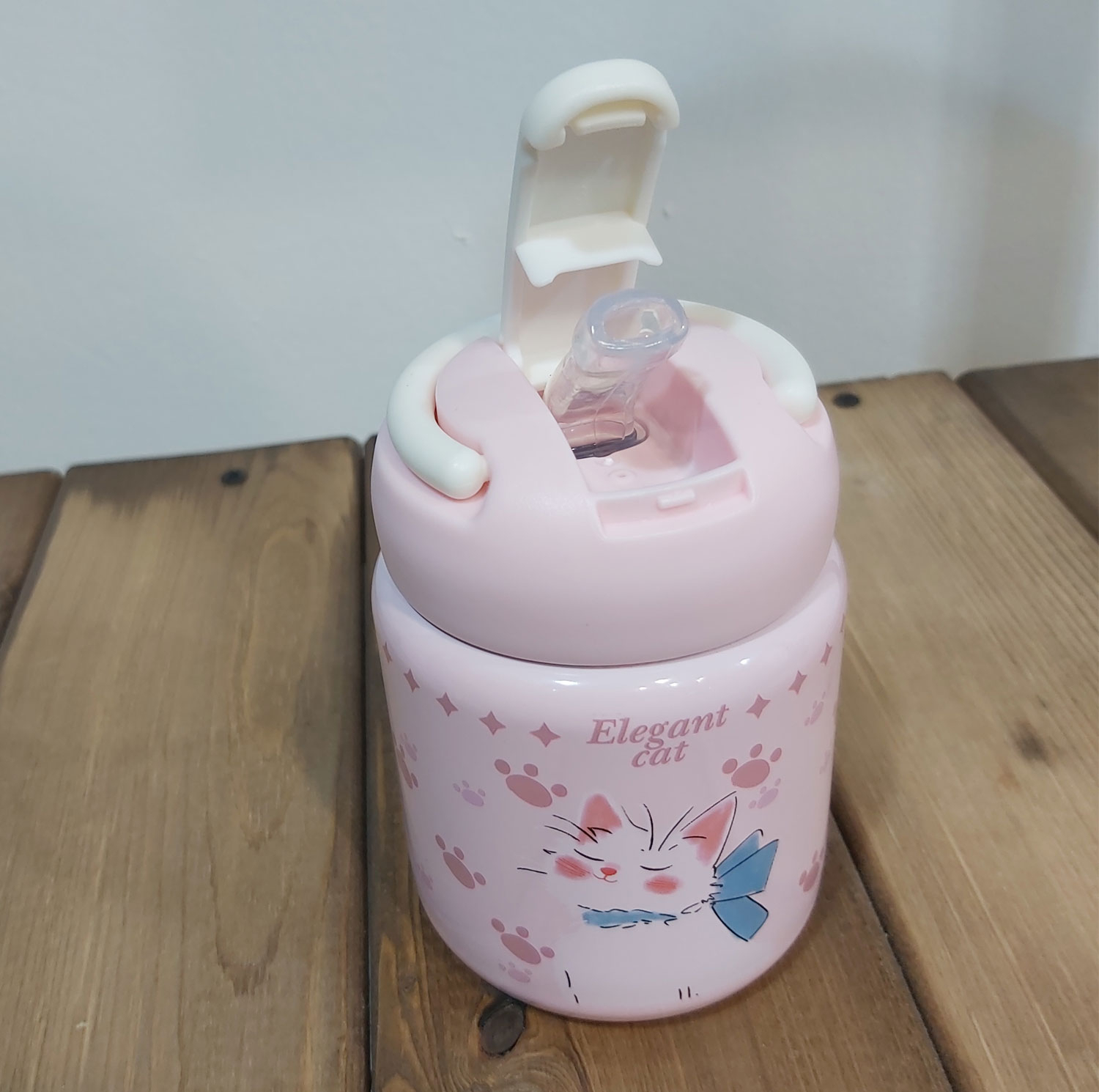تراول ماگ اچ اس کاپ مدل H-BW-1470 Elegant Cat گنجایش 0.26 لیتر