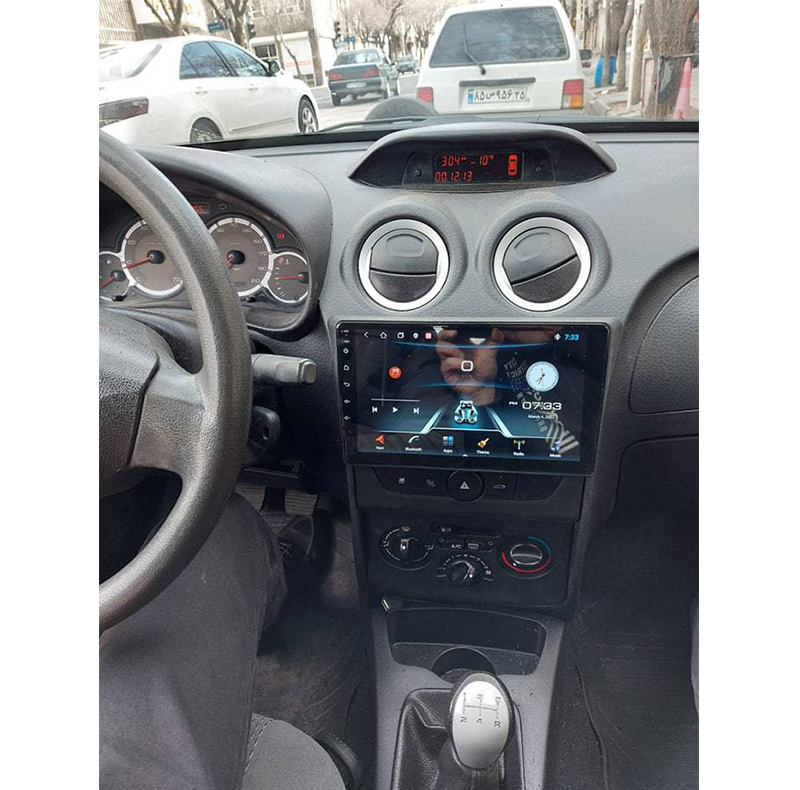 پخش کننده تصویری خودرو کاروین مدل V800 pro مناسب برای رانا