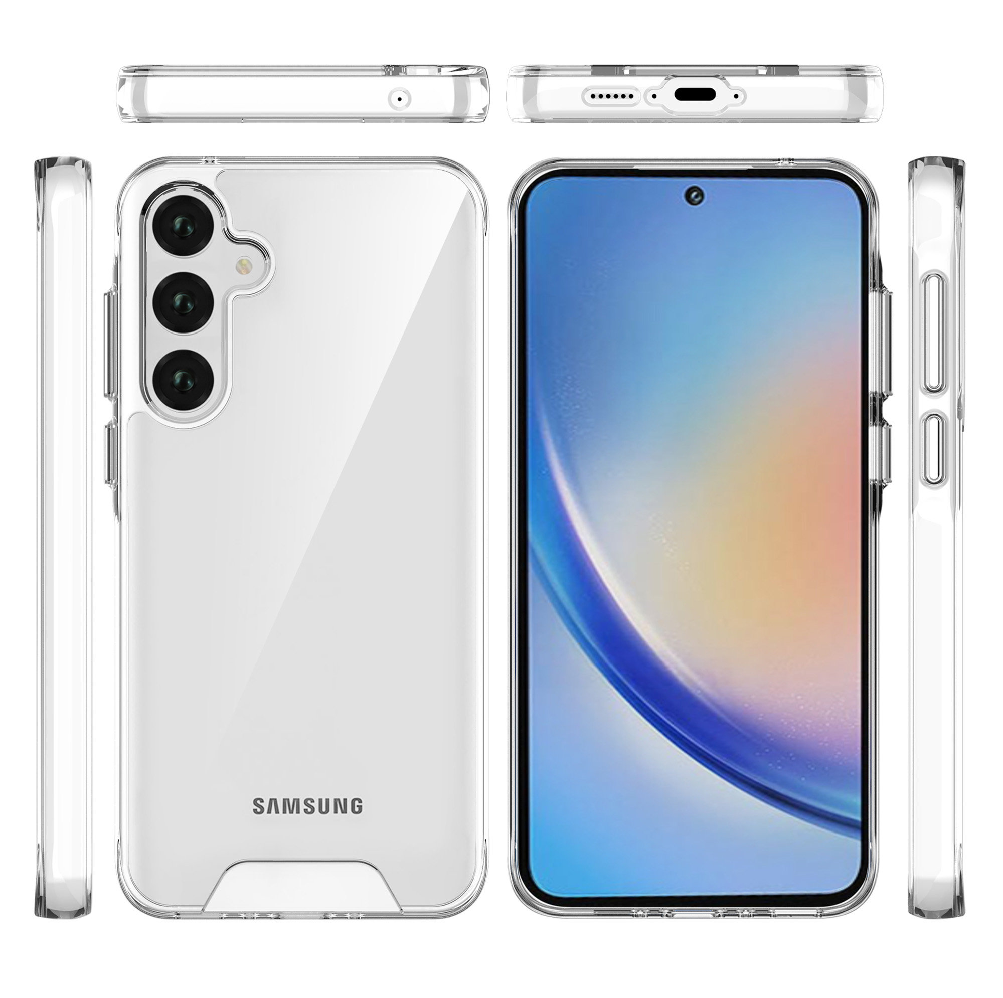 کاور سامورایی مدل Space مناسب برای گوشی موبایل سامسونگ Galaxy A55 / A55 5G