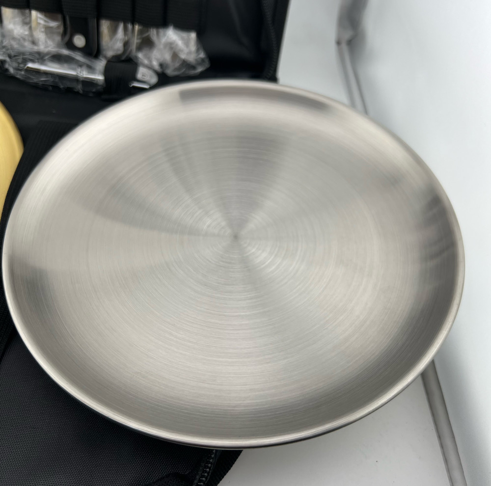 مجموعه ظروف سفری 2 نفره کد Stainless steel
