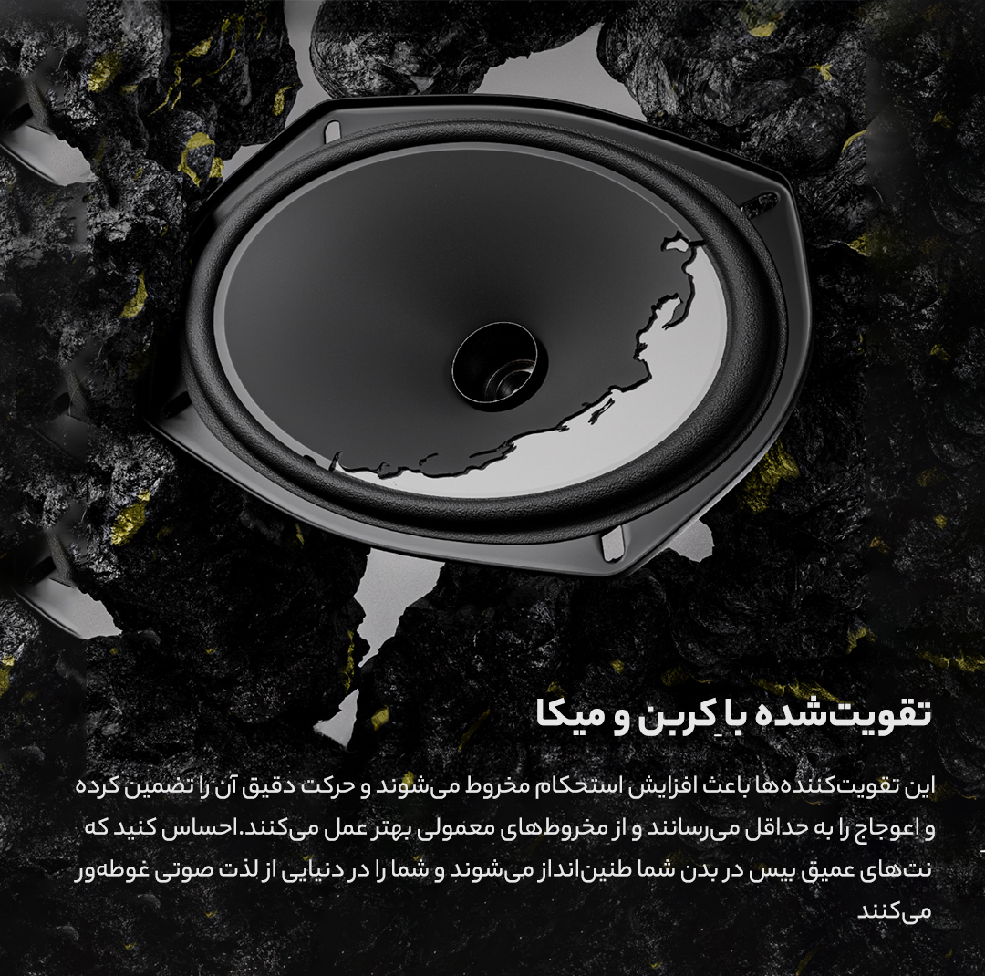 اسپیکر خودرو پایونیر مدل TS-A6988S بسته دو عددی