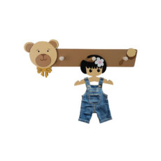 آویز لباس کودک طرح تدی مدل MKids58 Teddy