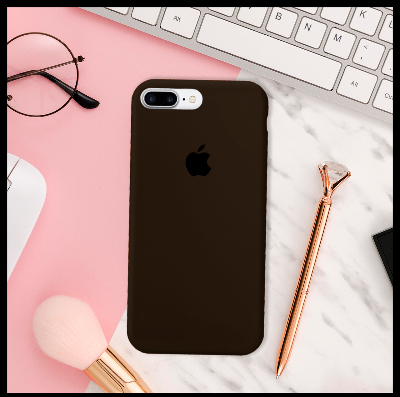 کاور مدل سیلیکونی مناسب برای گوشی موبایل اپل iPhone 7 Plus/8 Plus