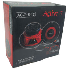 ساب ووفر پشت خودرو اکتیو سون مدل AC-715-12 سایز 12 اینچ