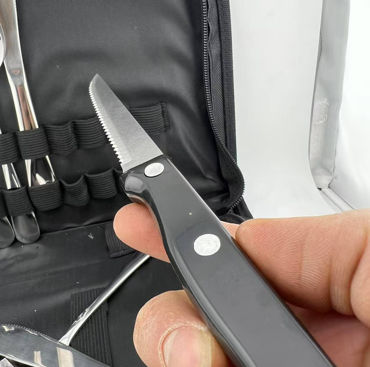 مجموعه ظروف سفری 2 نفره کد Stainless steel