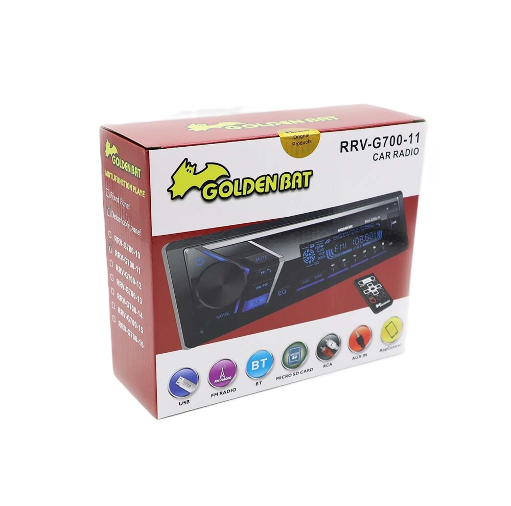 پخش کننده خودرو گلدن بت مدل RRV-G700-11