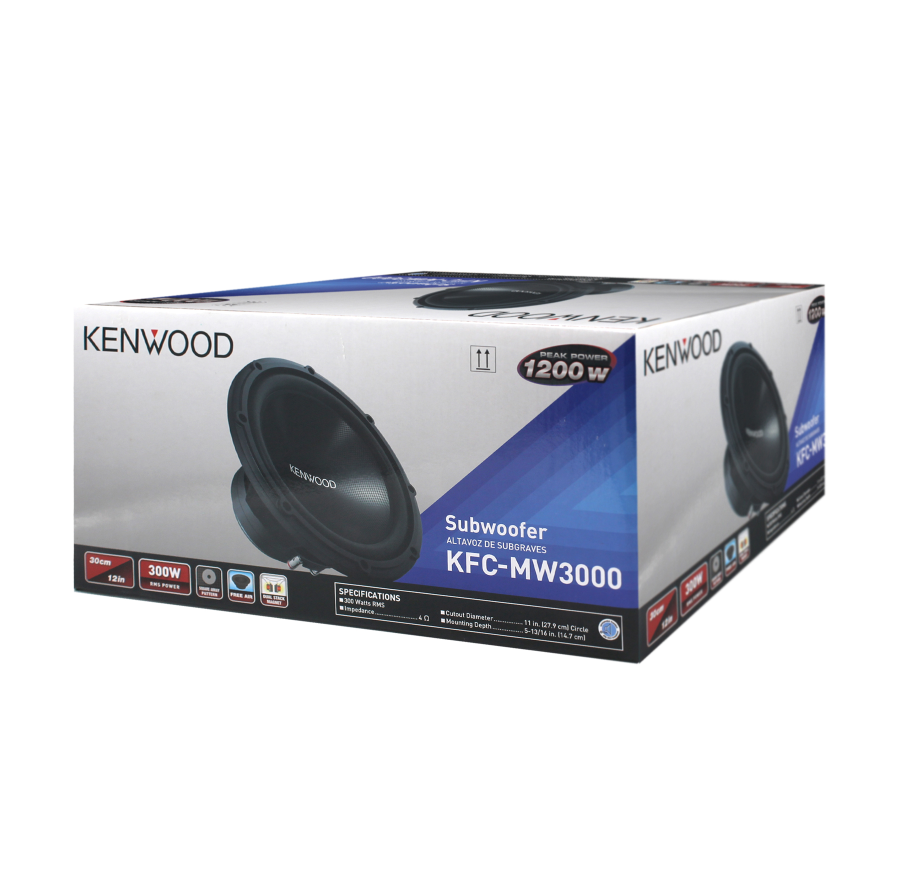 ساب ووفر خودرو کنوود KFC-MW3000