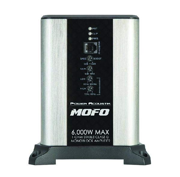 آمپلی فایر خودرو 1 کانال پاوراکوستیک مدل MOFO-6000.1D