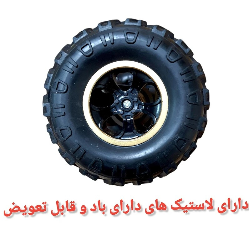ماشین بازی کنترلی راک کراولر مدل آفرودی دودزا کد E20
