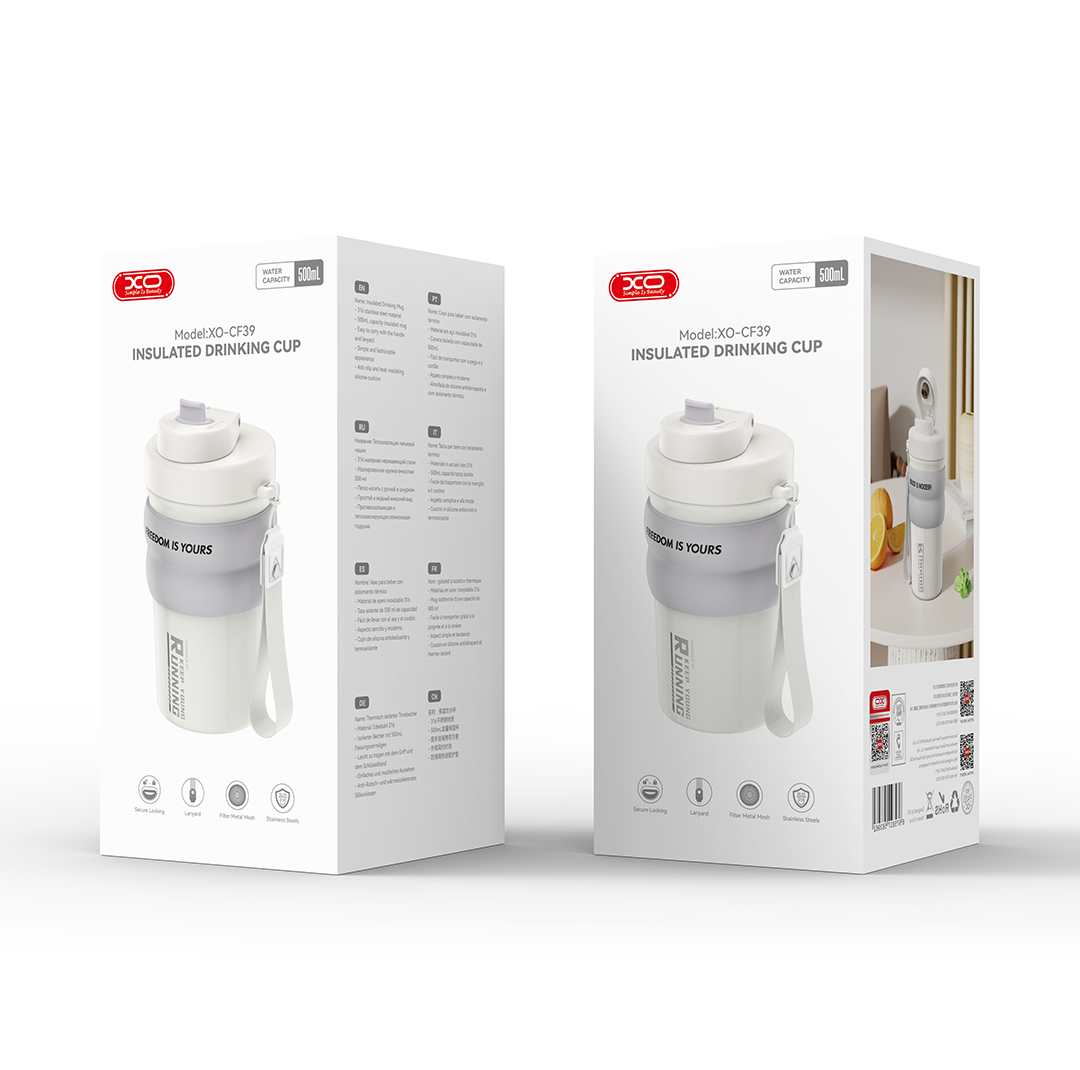 تراول ماگ ایکس او مدل CF39 گنجایش 0.5 لیتر