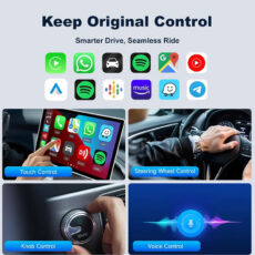 دانگل وایرلس کارپلی و اندروید اتو کارلینکیت مدل Carlinkit Mini Ultra3